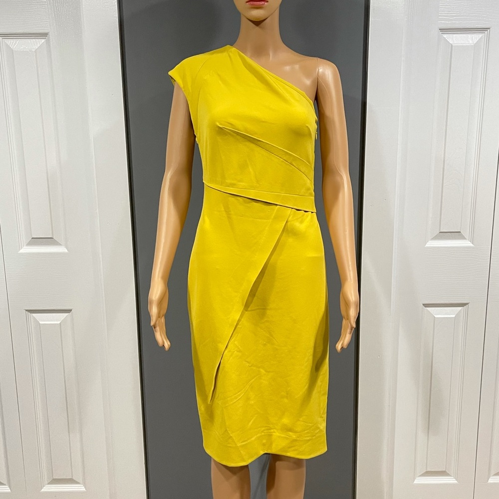 Kaufman Franco Mimosa One shoulder Dress